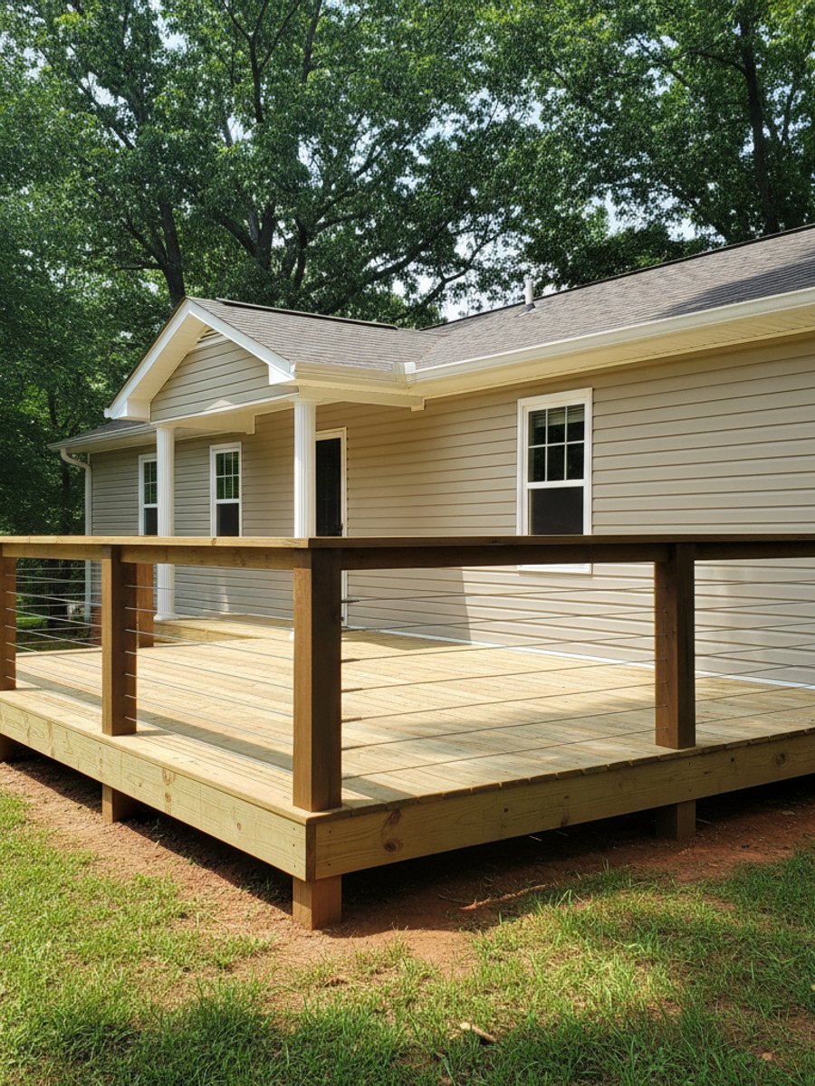 Deck Staining & Sealing completed by Paradise Deck Company in Smyrna, GA